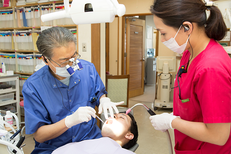 歯周病専門医による大学病院レベルの治療